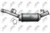 САЖОВИЙ ФІЛЬТР | MERCEDES KLASA M W164 ML280CDI/ML320CDI 2005-,KLASA GL X164 GL320CDI 2006-/MATERIAЈ:KORDIERYT/ NTY DPFME007 (фото 4)