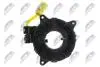СПИРАЛЬ (КОНТАКТНАЯ ГРУППА) ПНЕВНОПОДУШКИ | MAZDA 323/323F BJ 1998-,626 GF/GW 2000-,PREMACY 2000-,MX-5 NB 2000- NTY EASMZ009 (фото 5)