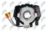СПІРАЛЬ (КОНТАКТНА ГРУПА) ПНЕВНОПОДУШКИ | NISSAN NAVARA D40 2010-,MURANO 2004-,PATHFINDER R51 2010-,QASHQAI 2007-2010,X-TRAIL 2007-,350Z 2006-/WTYCZKA NR 1:11PINУW,WTYCZKA NR 2:8 PINУW-WERSJA Z DWOMA KOSTKAMI-WTYCZKAMI/ NTY EASNS001 (фото 3)