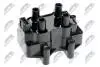 КОТУШКА ЗАПАЛЮВАННЯ | CITROEN BERLINGO 96- 1.1, 1.4, 1.8, XSARA 1.4, 1.6, 1.8, FIAT DUCATO 94-02 2.0, PEUGEOT 306 97-02 1.4, 1.6, 1.8, CHEVROLET EPICA 2.0 05-06 NTY ECZCT001 (фото 1)