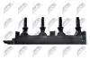 КОТУШКА ЗАПАЛЮВАННЯ | CITROEN C4 2.0I 2004.11-, C8 2.2 2007.02-, PEUGEOT 307 2.0 2005.09-, 406/407/607/807 2.2 2000.02- NTY ECZCT003 (фото 3)