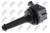 КОТУШКА ЗАПАЛЮВАННЯ | VOLVO S40 2.4 2004.01-, S80 2.5 2006.03-, FORD FOCUS 2.5ST, 2.5RS 2005.10-, KUGA 2.5 2009.03- /СЕРЫЙ КОНТАКТ/ NTY ECZFR007 (фото 2)