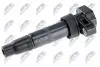 КОТУШКА ЗАПАЛЮВАННЯ | KIA CARENS III 2.0 2006-,MAGENTIS 2.0 2005-,SORENTO II 2.4 4WD 2009-,HYUNDAI GENESIS 3.8 V6 2008-,IX55 3.8 2008- NTY ECZKA300 (фото 2)
