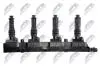 Катушка зажигания opel astra h 1.4 04 corsa d 1.2,1208020 NTY ECZPL003 (фото 3)