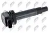 КОТУШКА ЗАПАЛЮВАННЯ | TOYOTA YARIS 1.0, 1.3, 1.5 -05, PRIUS 1.5 00-, IQ 1.0 09- NTY ECZTY016 (фото 1)