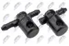 ФОРСУНКА ОМИВАЧА ЛОБОВОГО СКЛА ПЕР. | OPEL/VAUXHALL ASTRA 1998-,CORSA 2006-,INSIGNIA 2008-,ZAFIRA A 1999-/ZESTAW 2 DYSZE Л/П/ NTY EDSPL003A (фото 1)