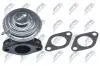 КЛАПАН EGR | AUDI A4/A6 2.5TDI 1997-,SKODA SUPERB 2.5TDI 2001- NTY EGRAU016 (фото 5)