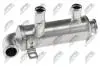 РАДІАТОР EGR | FORD FOCUS C-MAX 1.6TDCI 2003-,FOCUS II 1.6TDCI 2004-,MAZDA 3 1.6D 2003-,CITROEN C4 1.6HDI 2004-,C5 1.6HDI 2004-,PEUGEOT 206 1.6HDI 2004-,207 1.6HDI 2006-,307 1.6HDI 2004-,308 1.6HDI 2007-,407 1.6HDI 2004-,VOLVO S40 1.6D NTY EGRFR017A (фото 1)