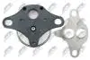 КЛАПАН EGR | OPEL ASTRA G 1.4I 16V, 1.6I 16V 1998-, VECTRA B 1.6I 16V 1995- NTY EGRPL007 (фото 7)