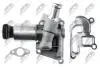 КЛАПАН EGR | OPEL AGILA A 1.0 12V, 1.2 16V 2000-, ASTRA G 1.2 16V 2000-, ASTRA H 1.2, 1.4 2004-, CORSA C 1.0, 1.2, 1.4 2000- NTY EGRPL009 (фото 4)