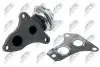 КЛАПАН EGR | TOYOTA YARIS 1.4D-4D 2001-,YARIS VERSO 1.4D-4D 2002- NTY EGRTY010 (фото 2)
