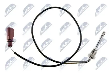 ДАТЧИК ТЕМПЕРАТУРИ ОГ | AUDI A8 4.2TDI 2009-/PRZED FILTREM CZҐSTEK STAЈYCH-DLA CYLINDRA 1-4/,Q7 3.0TDI 2007-/PRZED FILTREM CZҐSTEK STAЈYCH/ NTY EGTAU024