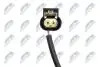 ДАТЧИК ТЕМПЕРАТУРИ ОГ | MERCEDES A W169 180CDI,200CDI 2011-,B W245 180CDI,200CDI 2010-/PRZED TURBOSPRКЇARKҐ/ NTY EGTME005 (фото 3)