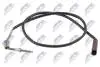 ДАТЧИК ТЕМПЕРАТУРИ ОГ | VW PASSAT B8 1.6TDI 88KW 14 -, SKODA SUPERB III 1.6TDI 88KW 15-, KAROQ 1.6TDI 85KW 17-, SEAT ATECA 1.6TDI 85KW 16- / PRZED FILTREM CZASTEK STALYCH NTY EGTVW042 (фото 1)