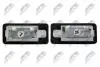 ЛІХТАР ОСВІТЛЕННЯ НОМЕРНОГО ЗНАКА | /REJESTRACYJNEJ/AUDI A3 2003-,A4 B6 2000-,A4 B7 2004-,A6 2004-,A8 2002-,Q7 2006-/CAN-BUS/LED/ NTY ELPAU000 (фото 4)