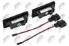 Фонарь освещения номерного знака audi a3 2012,8t0943021 NTY ELPAU001 (фото 2)