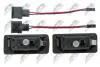 Фонарь освещения номерного знака audi a3 2012,8t0943021 NTY ELPAU001 (фото 4)