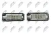 ЛІХТАР ОСВІТЛЕННЯ НОМЕРНОГО ЗНАКА | /REJESTRACYJNEJ/FIAT DUCATO 2006-,CITROEN JUMPER 2006-,PEUGEOT BOXER 2006-/CAN-BUS/LED/ NTY ELPFT000 (фото 3)