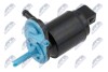 НАСОС СКЛООЧИСНИКА | DUAL PUMP (12V, 2 -PIN CONNECTOR) FORD GALAXY, OPEL AGILA/ASTRA/COMBO/CORSA/MERIVA/SIGNUM/VECTRA/ZAFIRA, SEAT, SEAT ALHAMBRA/IBIZA II, VOLKSWAGEN GOLF/PASSAT/POLO/SHARAN/TRANSPORTER (1988-2010) NTY ESPFR003 (фото 1)