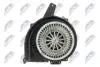 ВЕНТИЛЯТОР САЛОНУ | AUDI A2 2000-,VW POLO 2001-,SKODA FABIA I 1999-,FABIA II 2006-,ROOMSTER 2006-,SEAT IBIZA 2002-/DLA POJAZDУW С КЛИМАТИчЕСКОЙ УСТАНОВКОЙ/ NTY EWNVW002 (фото 4)