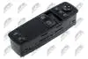 ПЕРЕМИКАЧ СКЛОПІДІЙМАЧА | MERCEDES A KLASA W169 2007-,B KLASA W245 2008-/3 PINY-DLA POJAZDУW Z ELEKTRYCZNIE SKЈADANYMI LUSTERKAMI/ NTY EWSME041 (фото 1)
