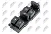 Переключатель стеклоподъемника vw golf iv 1997 bora 1998,1j4959857d NTY EWSVW006 (фото 1)