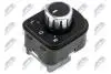 ПЕРЕМИКАЧ ЗЕРКАЛ | SEAT ALHAMBRA 2010-,VW CC 2011-,EOS 2006-,GOLF PLUS 2005-,,GOLF VI 2008-,GOLF VII 2012-,PASSAT B7 2010-,SHARAN 2010-,TIGUAN 2007-/CHROMOWANE/ NTY EWSVW135 (фото 1)