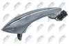 Ручка двери наружная левая bmw 5 f10/f11, 7316383 NTY EZC-BM-113 (фото 1)