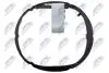 RAMKA/PIER—CIEг MIESZKA ZMIANY BIEGаW | FIAT PANDA 2003-,500 2007- NTY GZBFT013 (фото 3)
