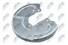 ЗАХИСТ ДИСКУ | FIAT BRAVA/BRAVO -01, MAREA -02, PUNTO 94-, ALFA ROMEO 145/146 -01, 155 -97 /ЗАД, ПРАВ/ NTY HTOFT005 (фото 1)