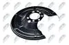 ЗАХИСТ ДИСКУ | OPEL ASTRA G/H 98-, ZAFIRA A/B 99-, COMBO 01-, MERIVA 03- /ЗАД Л/П/ NTY HTOPL000 (фото 3)