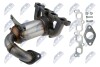 КАТАЛІЗАТОР | FORD FIESTA 1.25,1.4 2001-,FIESTA 1.25,1.4,1.4TI 2008-,FUSION 1.25,1.4 2002-,MAZDA 2 1.2,1.25,1.3,1.4 2003-/EURO4/ NTY KATFR003 (фото 2)