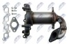 КАТАЛІЗАТОР | FORD FIESTA 1.25,1.4 2001-,FIESTA 1.25,1.4,1.4TI 2008-,FUSION 1.25,1.4 2002-,MAZDA 2 1.2,1.25,1.3,1.4 2003-/EURO4/ NTY KATFR003 (фото 3)