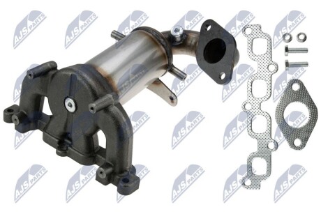 КАТАЛІЗАТОР | FORD FIESTA 1.25,1.4 2001-,FIESTA 1.25,1.4,1.4TI 2008-,FUSION 1.25,1.4 2002-,MAZDA 2 1.2,1.25,1.3,1.4 2003-/EURO4/ NTY KATFR003