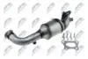 КАТАЛІЗАТОР | PEUGEOT 108 1.2 2014-,2008 1.2 2013-,208 1.0,1.2 2012-,301 1.2 2012-,308 1.2 2013-,CITROEN C1 1.2 2014-,C3 1.0,1.2 2012-,C4 CACTUS 1.2 2014-/EUR:5/ NTY KATPE000 (фото 1)