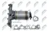 Катализатор opel astra h 1.6 2004 meriva a 1.6 2006,55559624 NTY KATPL002 (фото 6)