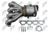 Катализатор opel astra h 1.6 1.8 2006,12992393 NTY KATPL006 (фото 4)