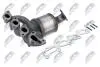 КАТАЛІЗАТОР | OPEL AGILA A 1.2 2000-,ASTRA G 1.2,1.4 2000-,ASTRA H 1.4 2004-,CORSA C 1.2,1.4 2000-,TIGRA TWIN TOP 1.4 2004-/EURO3/ NTY KATPL009 (фото 1)