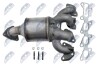 КАТАЛІЗАТОР | OPEL AGILA A 1.2 2000-,ASTRA G 1.2,1.4 2000-,ASTRA H 1.4 2004-,CORSA C 1.2,1.4 2000-,TIGRA TWIN TOP 1.4 2004-/EURO3/ NTY KATPL009 (фото 4)