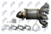 КАТАЛІЗАТОР | OPEL AGILA A 1.2 2004-,ASTRA G 1.4 2007-,ASTRA H 1.2,1.4 2004-,CORSA C 1.2,1.4 2003-,CORSA D 1.2,1.4 2006-,MERIVA A 1.4 2004-,TIGRA TWIN TOP 1.4 2004-/EUR4/ NTY KATPL010 (фото 4)