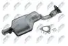 КАТАЛІЗАТОР | RENAULT CLIO II 1.4 16V,1.6 16V 1999-,KANGOO 1.6 16V 2001- NTY KATRE000 (фото 2)