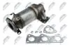 КАТАЛІЗАТОР | SKODA FABIA I 1.2 2001-,FABIA II 1.2 2006-,VW POLO 1.2 2002-,SEAT IBIZA 1.2 2007- NTY KATSK003 (фото 1)