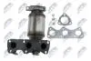 КАТАЛІЗАТОР | SKODA FABIA I 1.2 2001-,FABIA II 1.2 2006-,VW POLO 1.2 2002-,SEAT IBIZA 1.2 2007- NTY KATSK003 (фото 4)