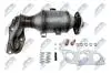 КАТАЛІЗАТОР | CITROEN C1 1.0 2005-,PEUGEOT 107 1.0 2005-,TOYOTA AYGO 1.0 2005- NTY KATTY001 (фото 4)