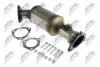 КАТАЛІЗАТОР | AUDI A4 1.6,2.0 2000-,1.8T 2002-,A6 1.8T 1997-,SKODA SUPERB 1.8T,2.0 2001-,VW PASSAT 1.6,1.8T,2.0 2000- NTY KATVW006 (фото 1)