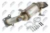 Катализатор vw golf vi 1.2tsi 2009 golf plus 1.2tsi 2009,1k0254200tx NTY KATVW011 (фото 2)