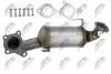 КАТАЛІЗАТОР | VW GOLF VI 1.2TSI 2009-,GOLF PLUS 1.2TSI 2011-,SKODA OCTAVIA II 1.2TSI 2011-,YETI 1.2TSI 2009-/EUR:5/ NTY KATVW012 (фото 3)