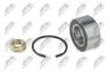 ПІДШИПНИК СТУПИЦІ ПЕР. | CITROEN BERLINGO 08-, C3 02-, C4 04-, C5 01-, PEUGEOT 207 06-, 208 12-, 2008 12- NTY KLPCT015 (фото 1)