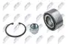 ПІДШИПНИК СТУПИЦІ ПЕР. | CITROEN C2 03-09, C3 02-09, DS3 10-, PEUGEOT 207 06-14, 208 12-, 1007 05-09, 2008 12- /+ABS/ NTY KLPCT019 (фото 2)