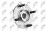 СТУПИЦЯ КОЛЕСА | MITSUBISHI COLT 1.3I 16V (Z34A) 04.04-, 1.5I 16V (Z36A) 04.04-, SMART FORFOUR 04-06 NTY KLPMS033 (фото 2)